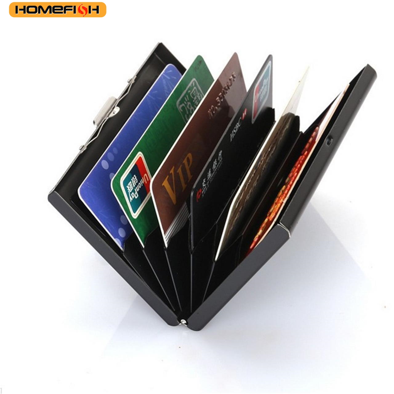 Slim Card Slot Case - Держатель для визиток HOMEFISH из нержавеющей