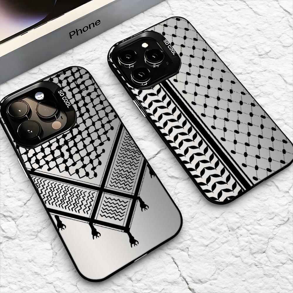 Phone Cases For Iphone 13 - Чехол для телефона Keffiyeh P-Palestine для