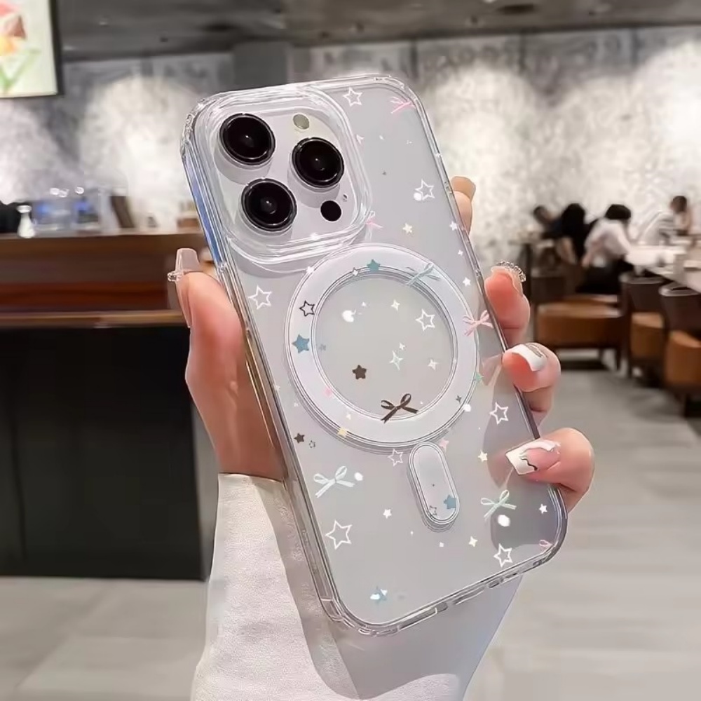 Phone Cases With Magsafe - Прозрачный чехол для телефона с принтом