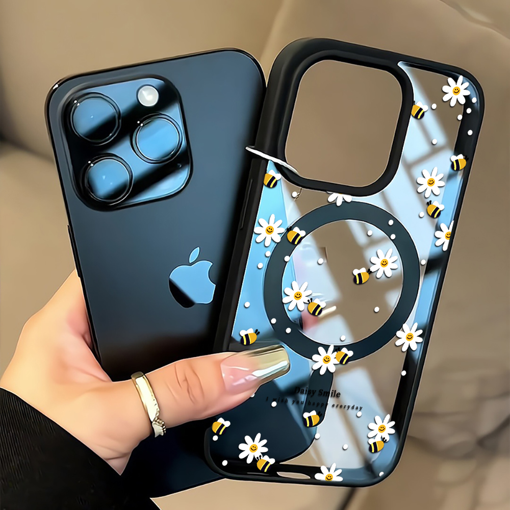 Phone Cases With Magsafe - Чехол Fresh Daisy Bee для iPhone