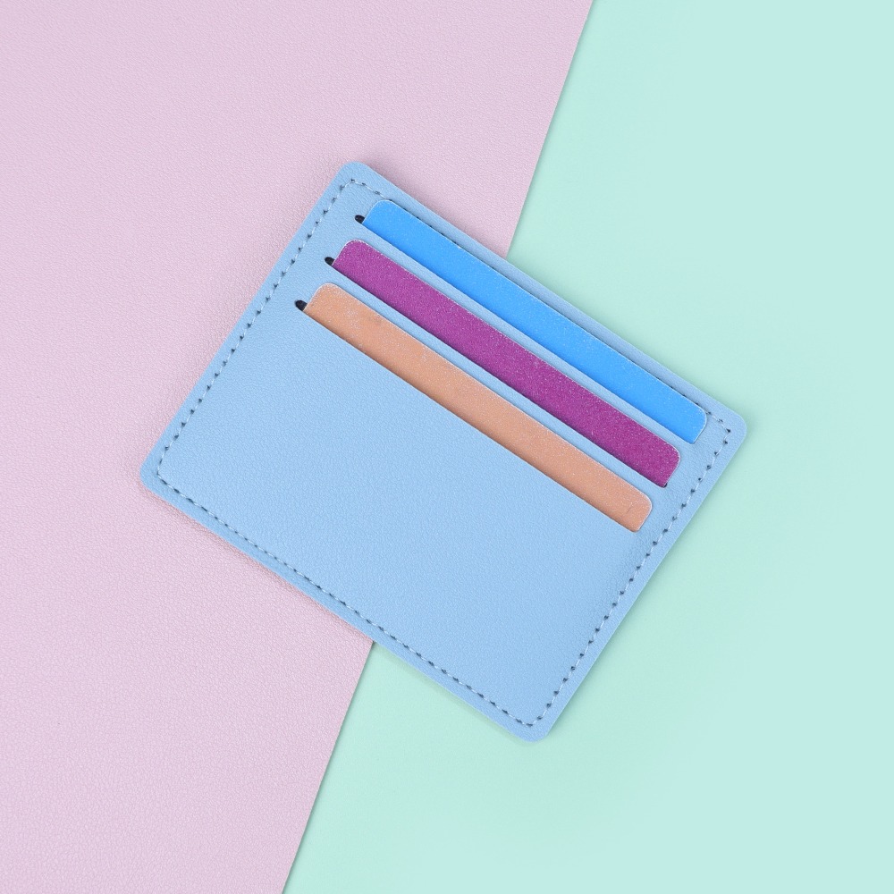 Slim Card Slot Case - Новый кожаный картхолдер из ПУ, 5