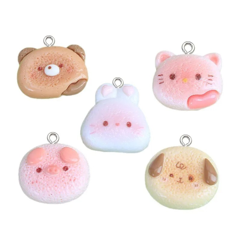Phone Cases With Charms - 10 шт. глянцевых подвесок из смолы