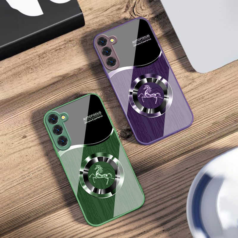 Phone Cases Blue - Серебряный чехол для телефона с изображением