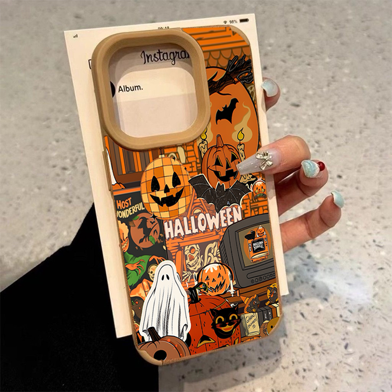 Phone Cases For Iphone 13 - Чехол для телефона в виде тыквы-призрака