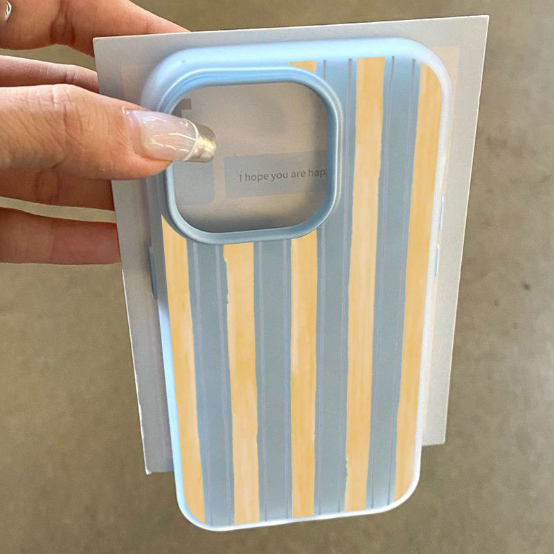 Phone Cases Yellow - Стильный желтый полосатый чехол для телефона