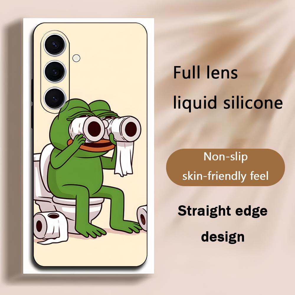 Phone Cases Samsung S25 - Чехол для телефона Sad Pepe the