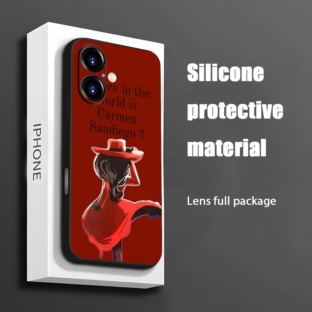 Phone Cases Online - Чехол для телефона Hot Carmen Sandiego
