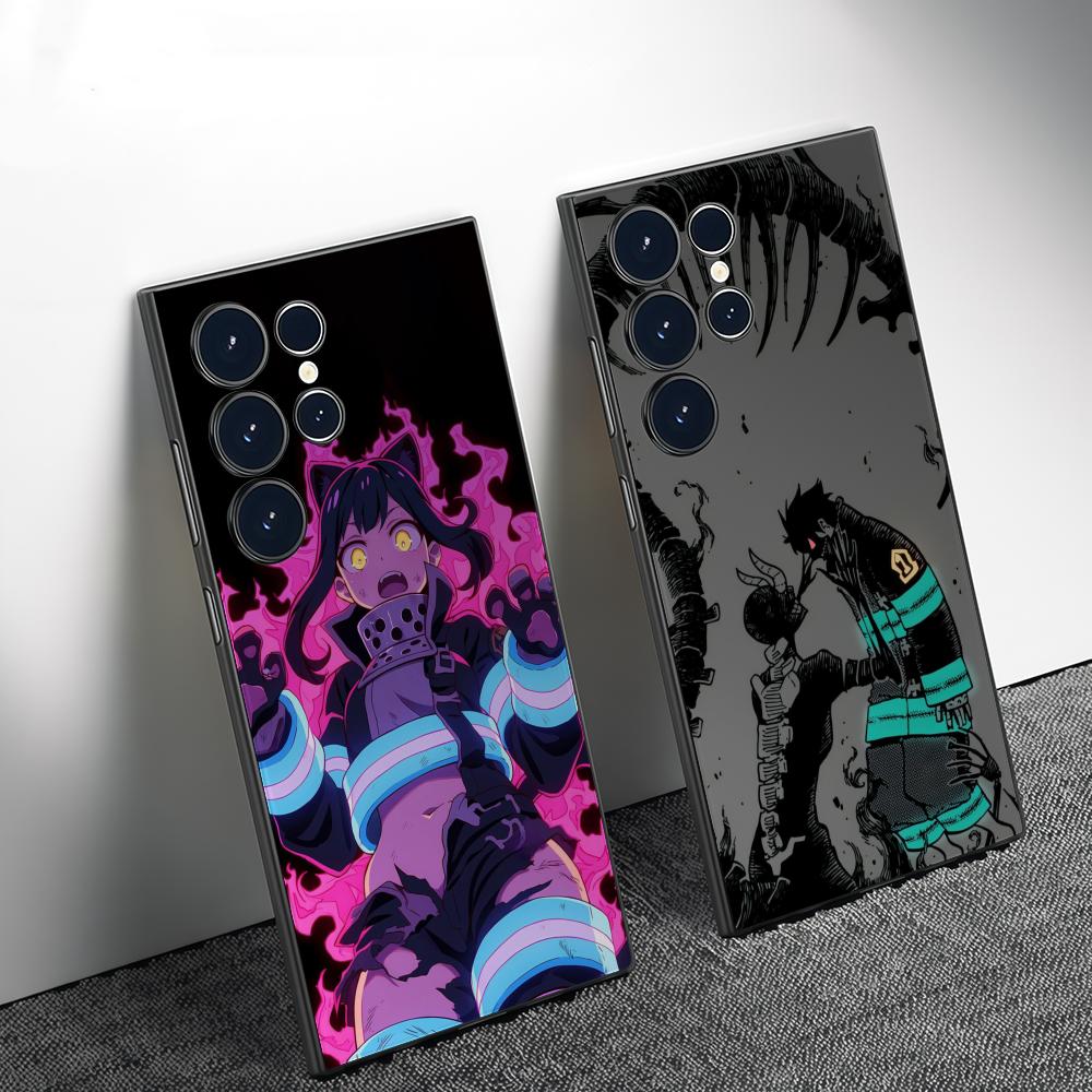 Phone Cases Samsung S25 - Чехол для телефона Anime F-Fire Force