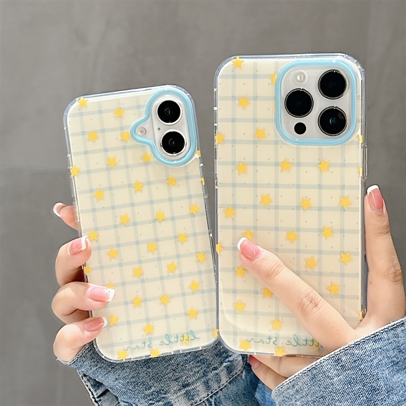 Phone Cases Yellow - Желтый чехол для телефона с узором
