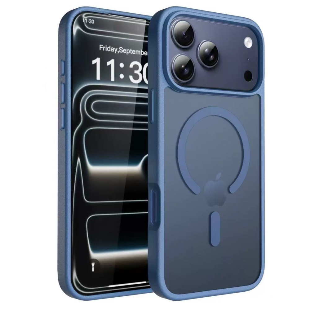 Phone Cases With Magsafe - Матовый магнитный полупрозрачный чехол для беспроводной
