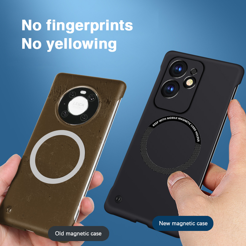 Phone Cases Realme - Тонкий магнитный чехол для мобильного телефона