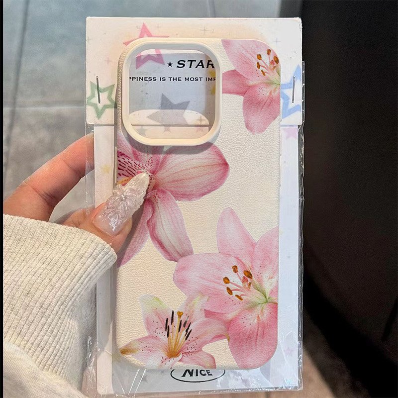 Phone Cases Samsung S25 - Чехол для телефона с текстурой розовой