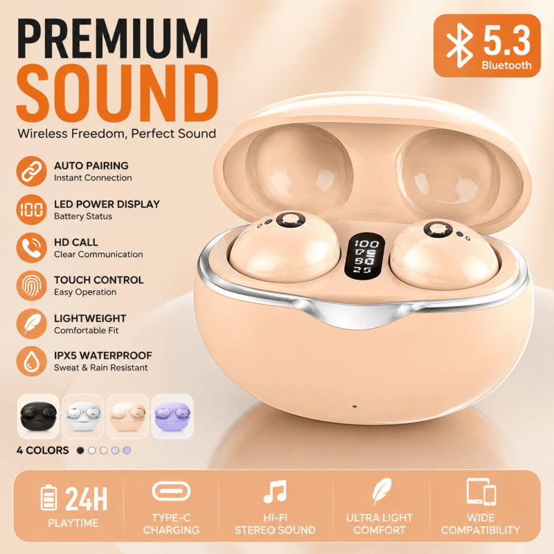 Phone Cases Officeworks - Новые популярные мини-наушники TWS Bluetooth 5.2,