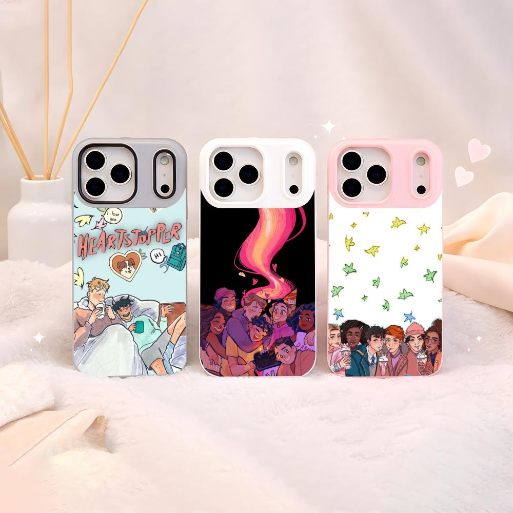 Phone Cases Yellow - Чехол для телефона Heartstopper серии BL,