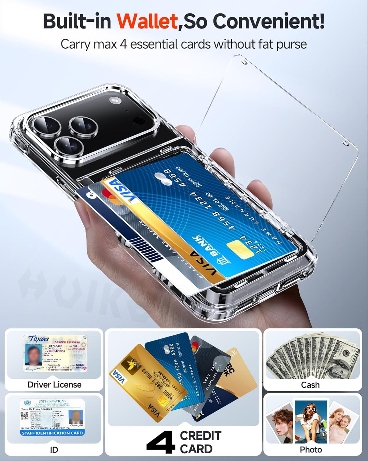 Чехол-кошелек для карточек для – обзор и цена Slim Card Slot Case