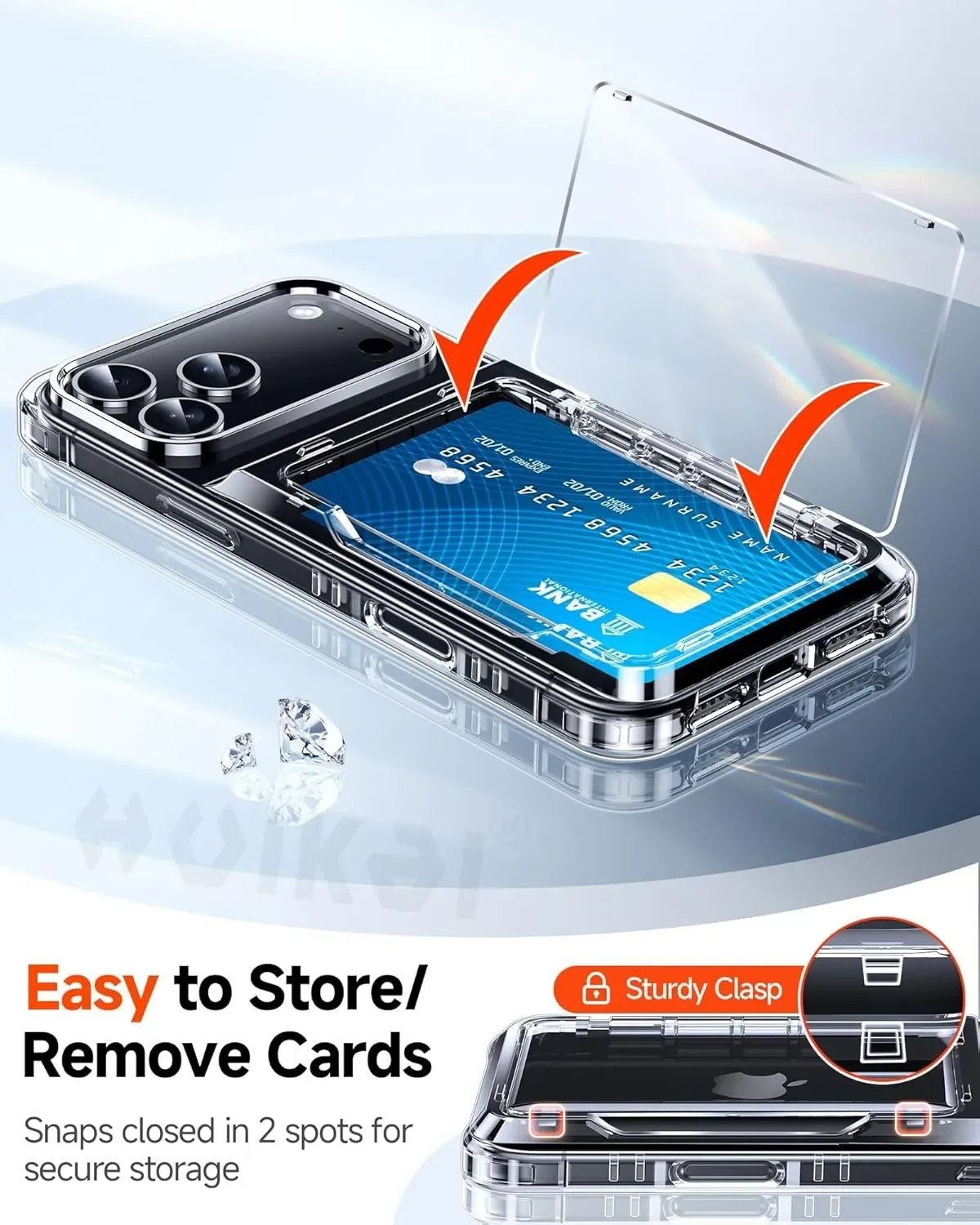 Чехол-кошелек для карточек для – обзор и цена Slim Card Slot Case