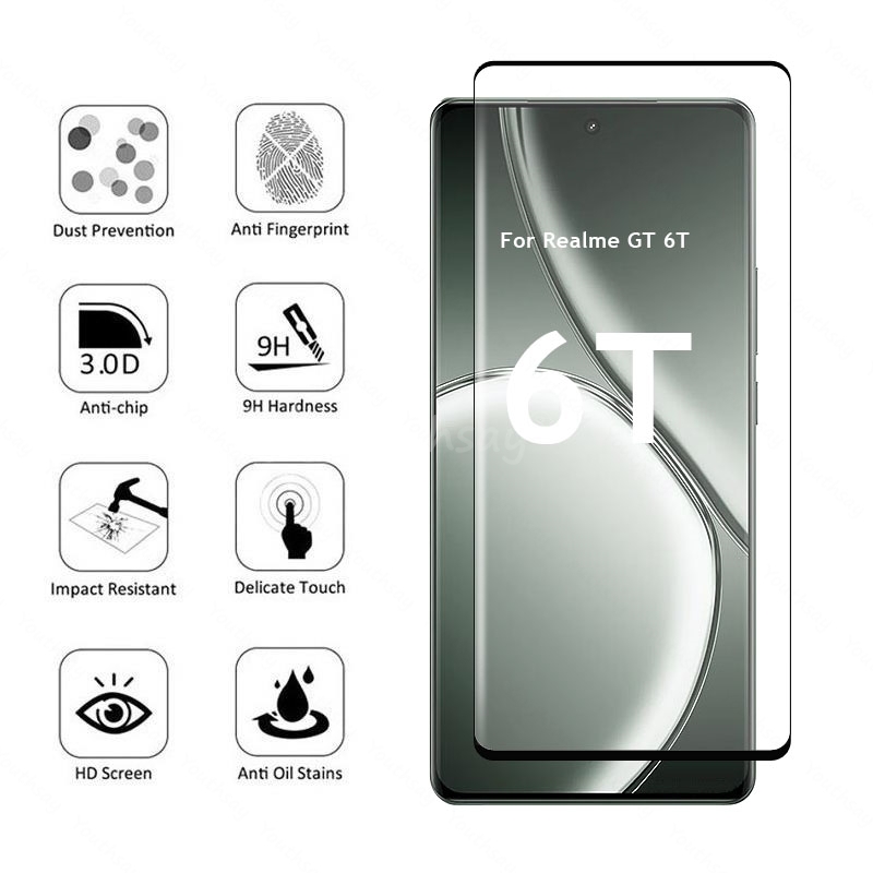 Для Realme GT 6T Стекло 3D изо – обзор и цена Realme Gt 6