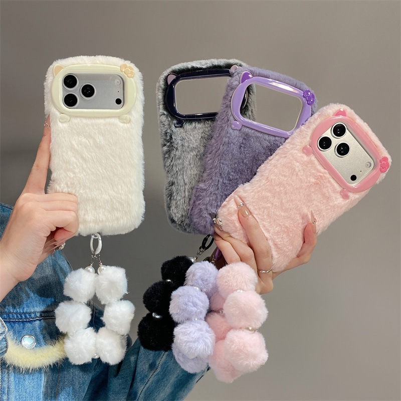 Роскошный однотонный плюшевый  – обзор и цена Phone Cases For Iphone 13