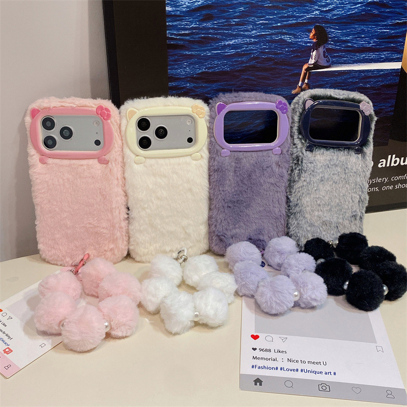 Роскошный однотонный плюшевый  – обзор и цена Phone Cases For Iphone 13