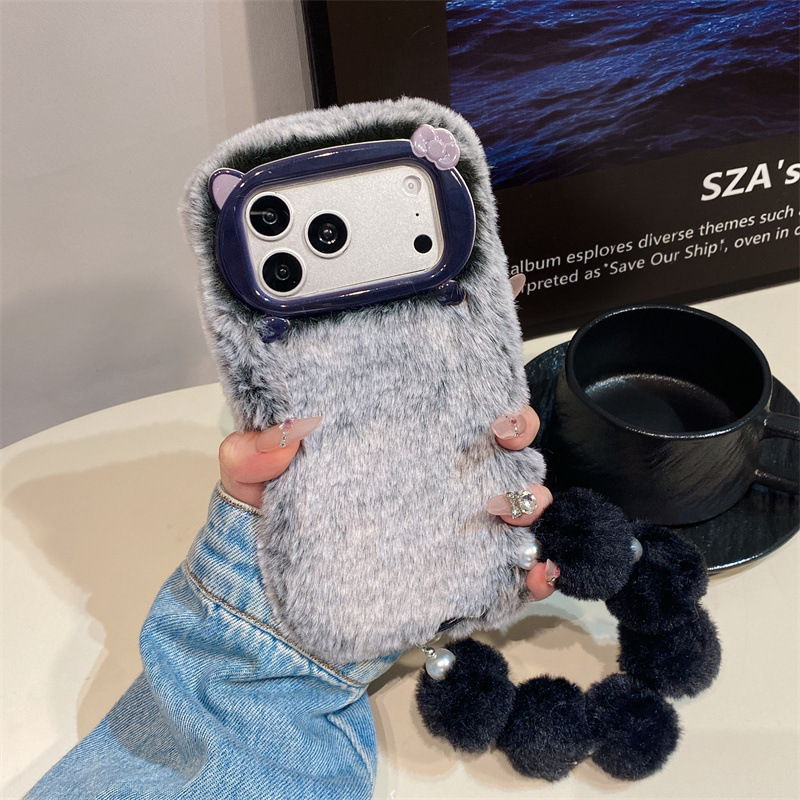 Роскошный однотонный плюшевый  – обзор и цена Phone Cases For Iphone 13