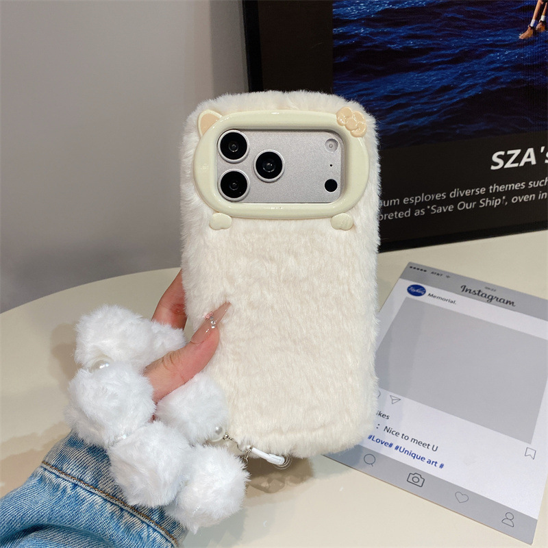 Роскошный однотонный плюшевый  – обзор и цена Phone Cases For Iphone 13