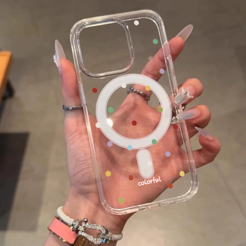 INS корейский креативный цветн – обзор и цена Phone Cases With Magsafe