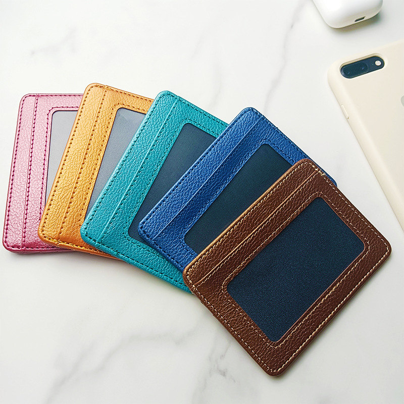 Тонкий мини-кошелек из искусст – обзор и цена Slim Card Slot Case