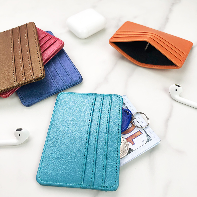 Тонкий мини-кошелек из искусст – обзор и цена Slim Card Slot Case