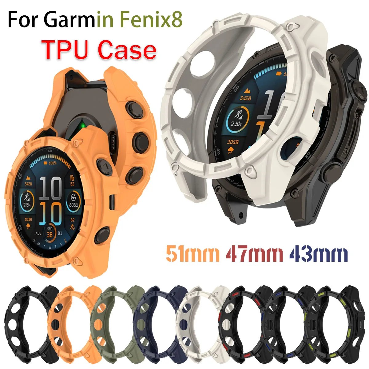 Чехол из ТПУ для Garmin Fenix8 – обзор и цена Phone Cases Android