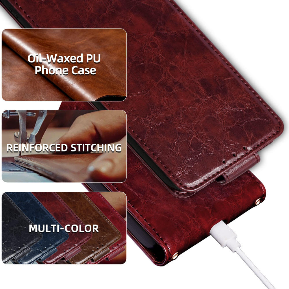 Кожаный чехол-бумажник с защит – обзор и цена Slim Card Slot Case