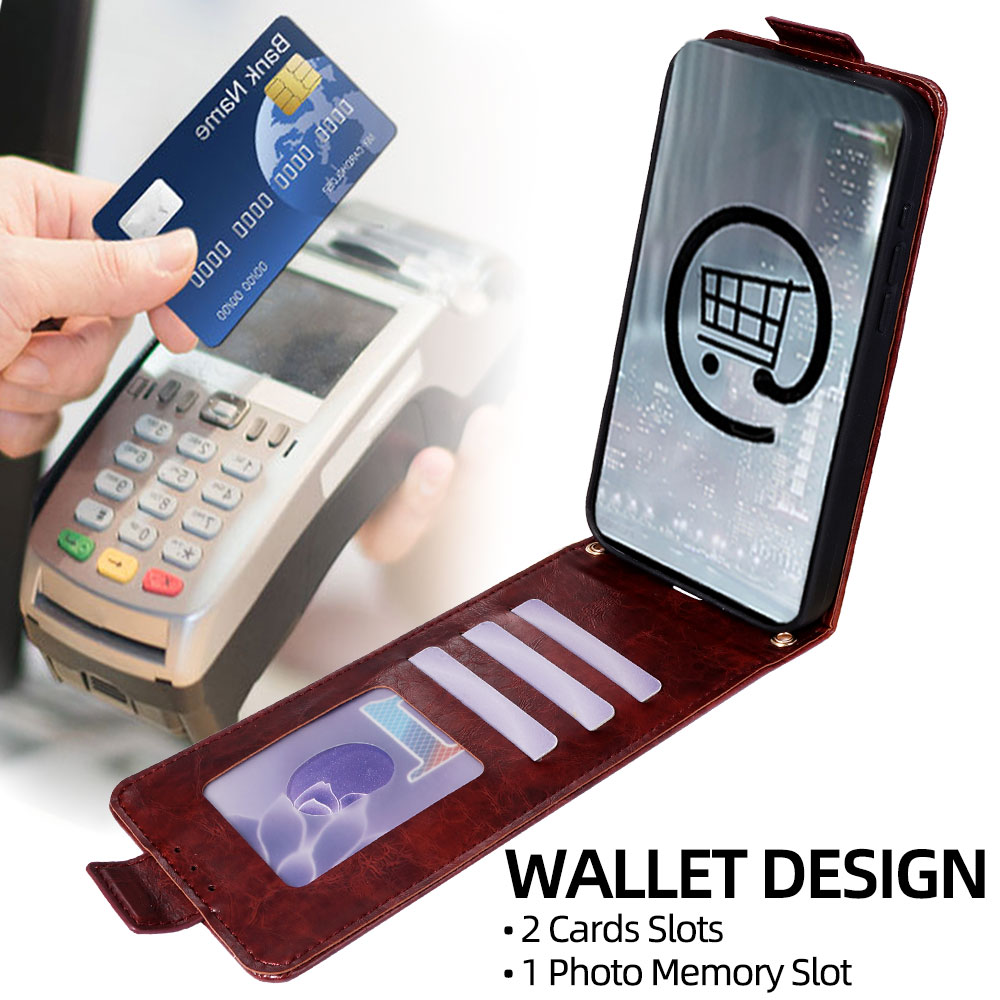 Кожаный чехол-бумажник с защит – обзор и цена Slim Card Slot Case